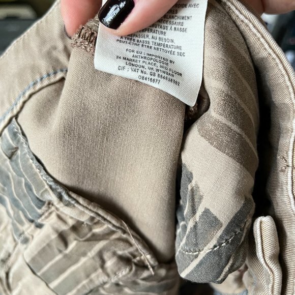 Anthropologie Pilcro and the Letterpress Hyphen Stretch Pants Jeans Womens Sz 27 - Picture 11 of 11